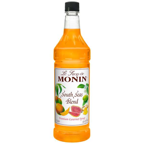 Monin Monin South Seas Blend Syrup 1 Liter Bottle, PK4 M-FR219F